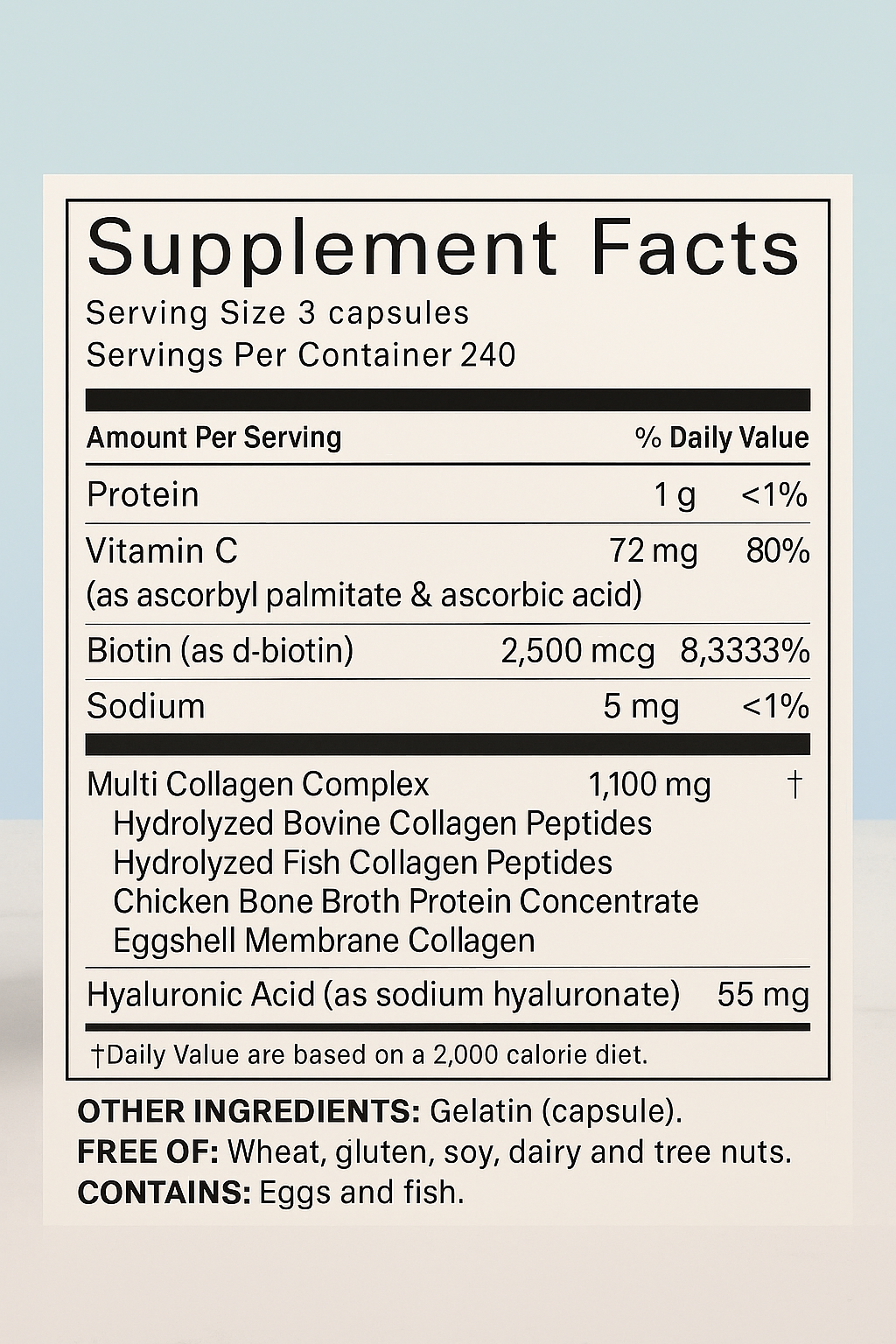 Multi-Type Collagen Peptides
